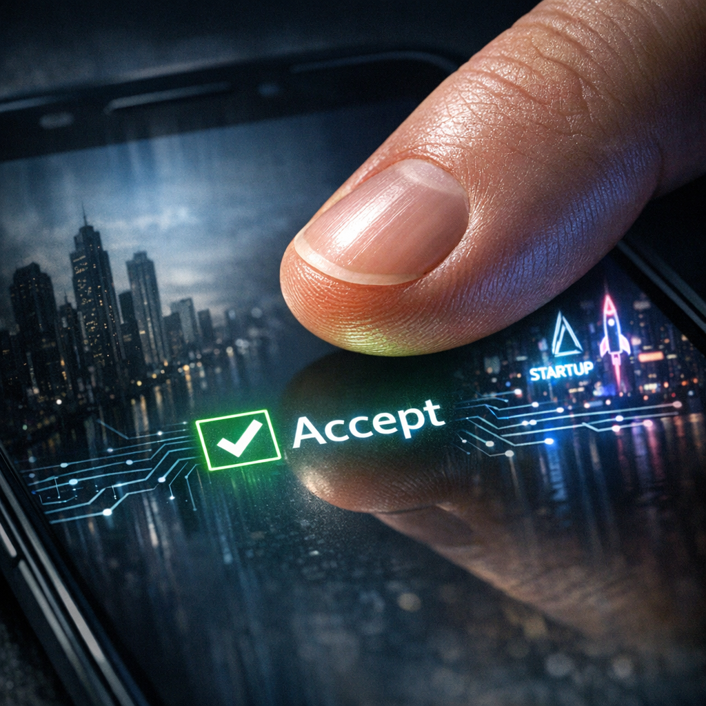 Why One Checkbox Decides Who Wins: The Hidden Psychology Behind Giants, Startups, and Our Click on “Accept”